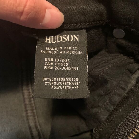 Hudson black heartbreaker high rise jeans - Picture 6 of 13